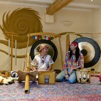 Sacred Sound Journey by WolfGong Scheibe