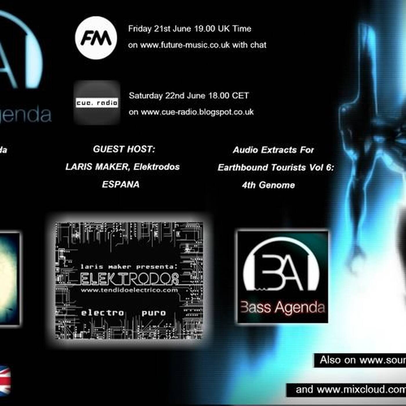 Bass Agenda 56 with AE Vol 6 + Spanish Electro Showcase from Elektrodos & Techno Fix episode artwork