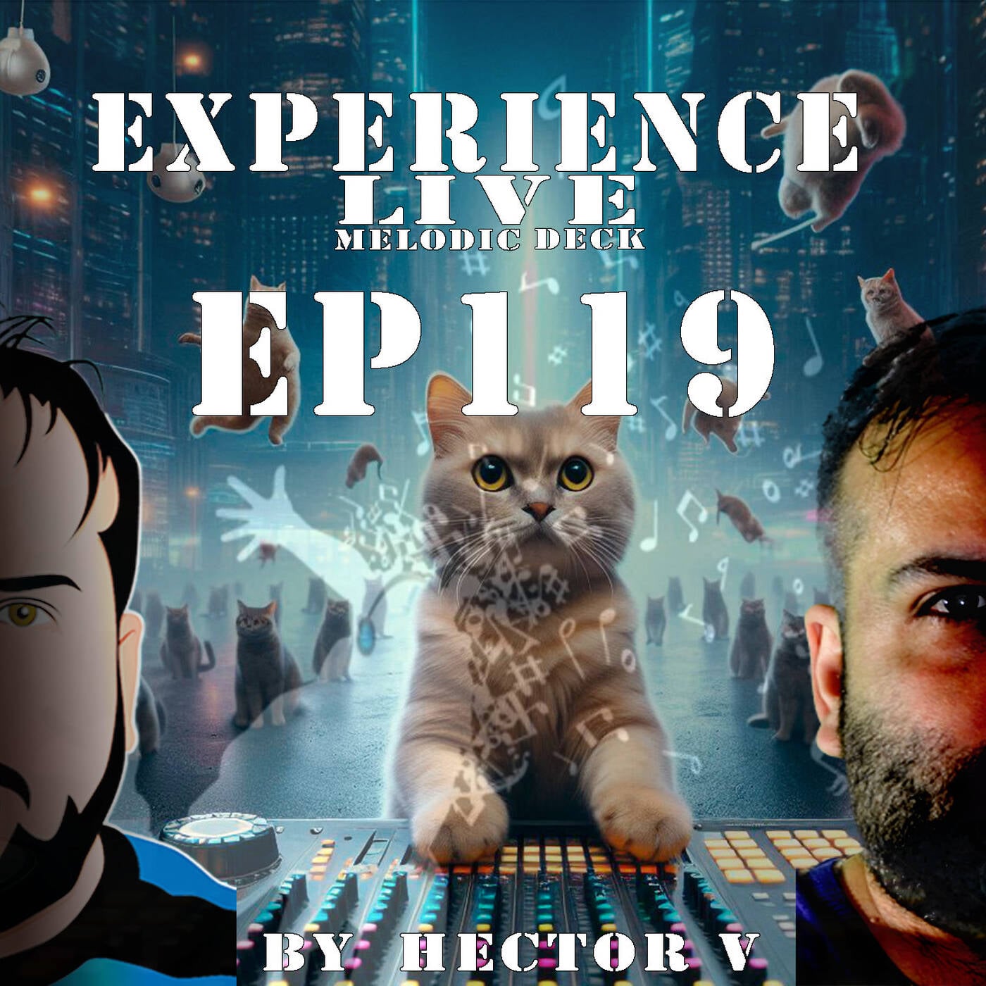 Experience Live Melodic Deck EP119 By Hector V (03-10-2024) episode artwork