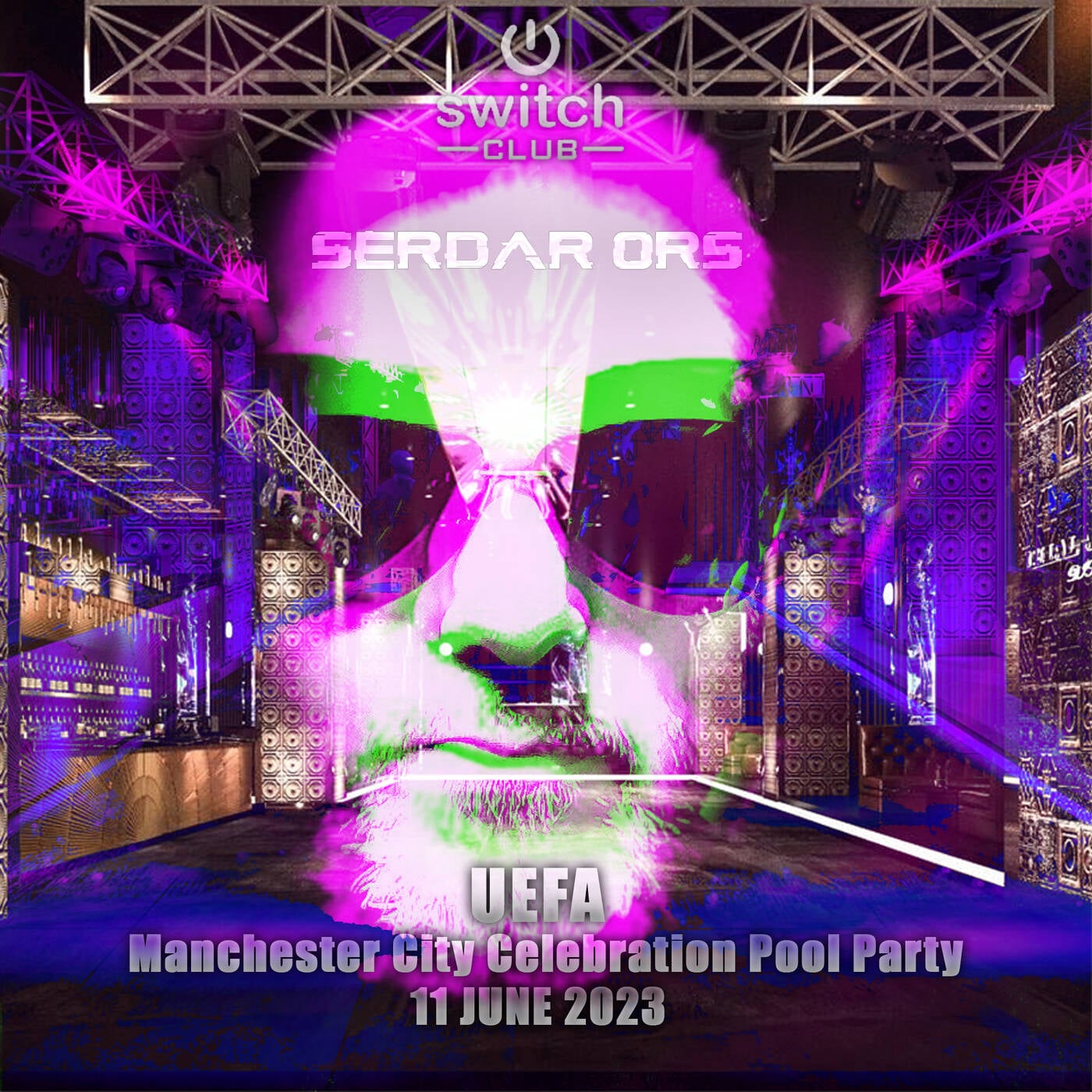 SERDAR ORS - MAN.CITY UEFA CELEBRATION POOL PARTY ( SWITCH TERRACE  ISTANBUL 11.06.2023) — Musical Journey cover