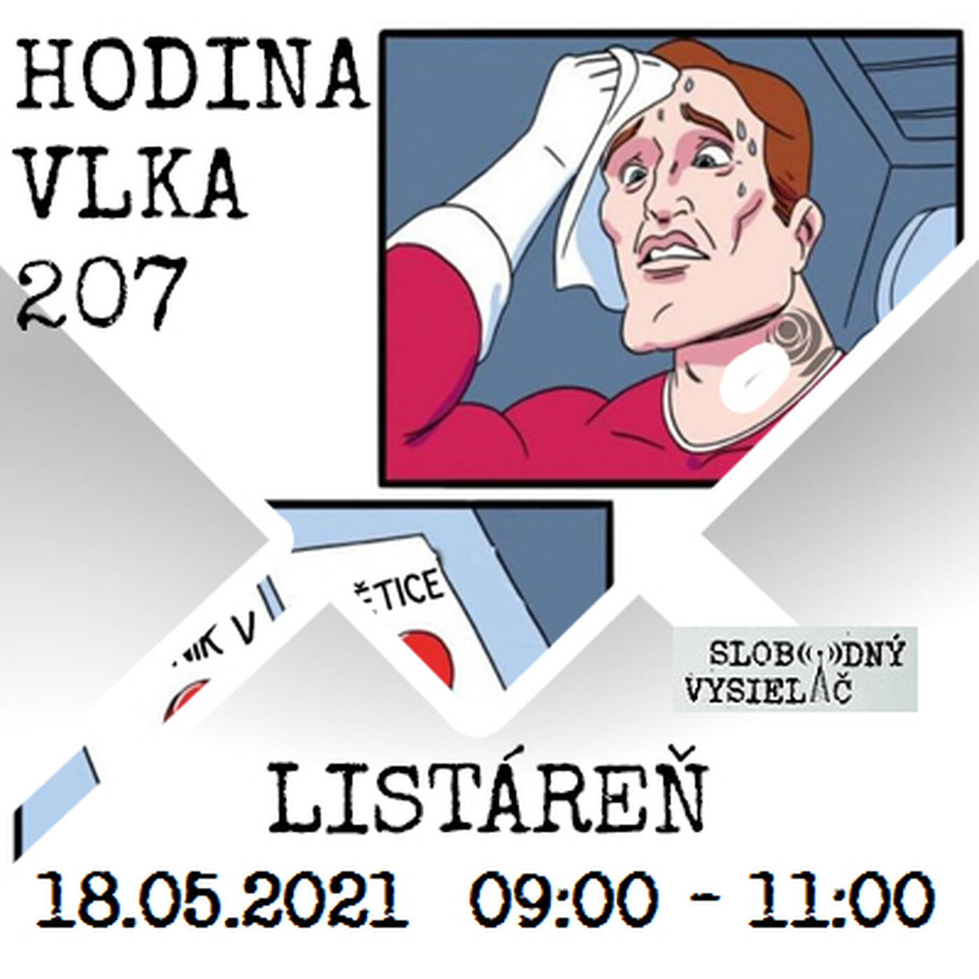 Hodina Vlka 207 - 2021-05-18 listáreň episode artwork
