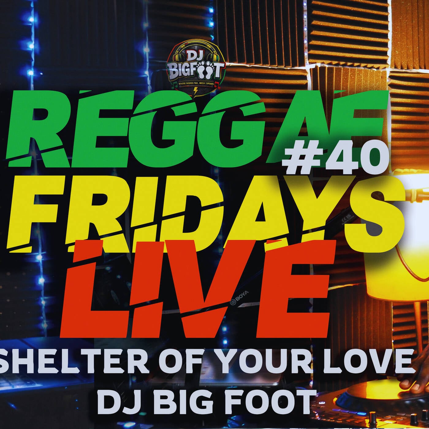 Reggae Fridays #40  Roots & Lovers Rock Live Mix | Shelter Of Your Love |   ⁨@Deejay_Bigfoot⁩  ⁨