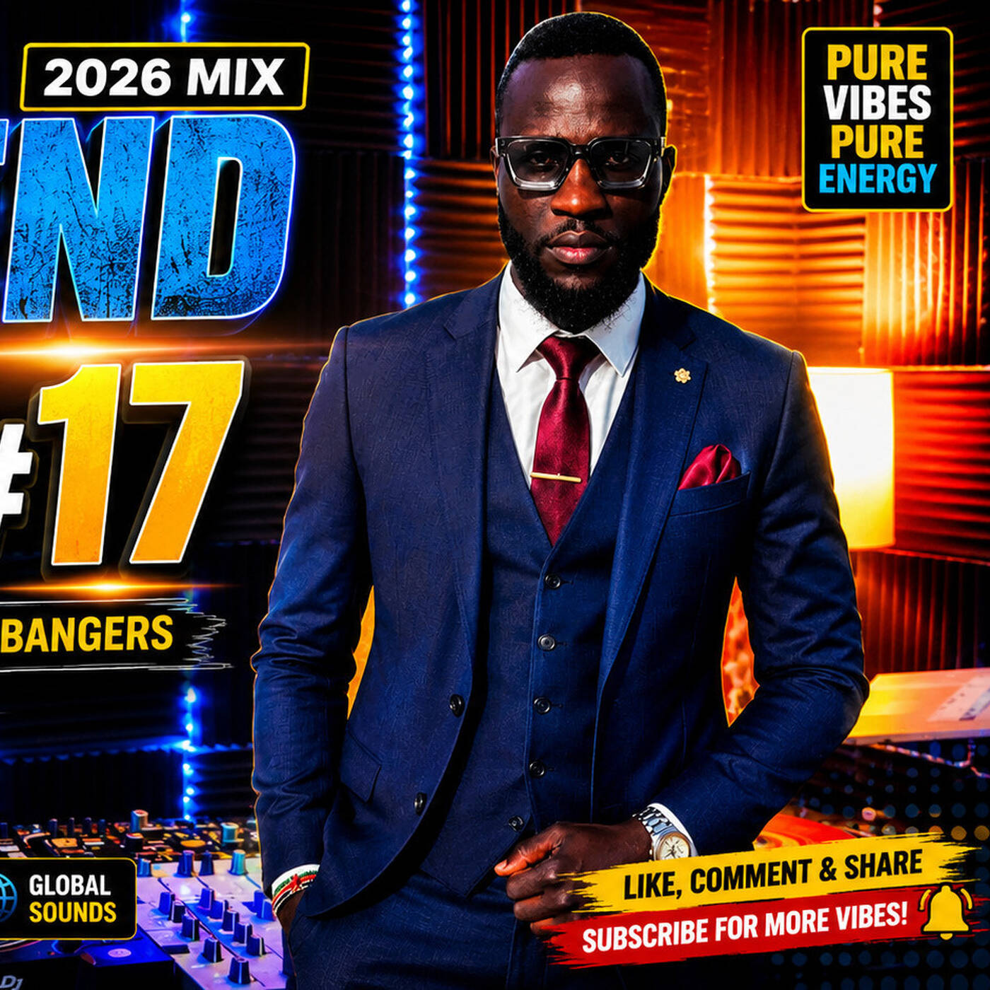 WEEKEND VIBE #17 🔥 Afro-Fusion & Club Bangers 2026 Mix  DJ Naff episode artwork