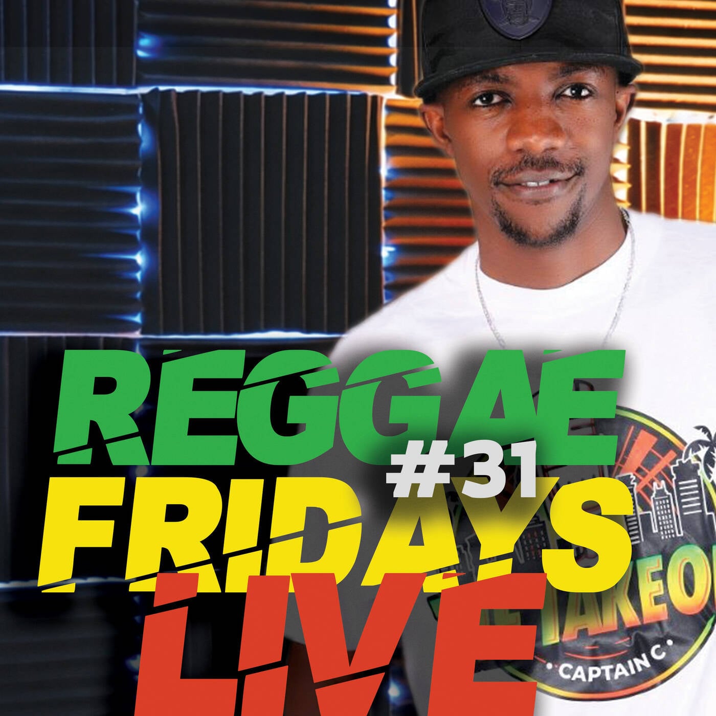 FRIDAY REGGAE EP #031  One Drop • Riddims • Live Requests  Captain C episode artwork