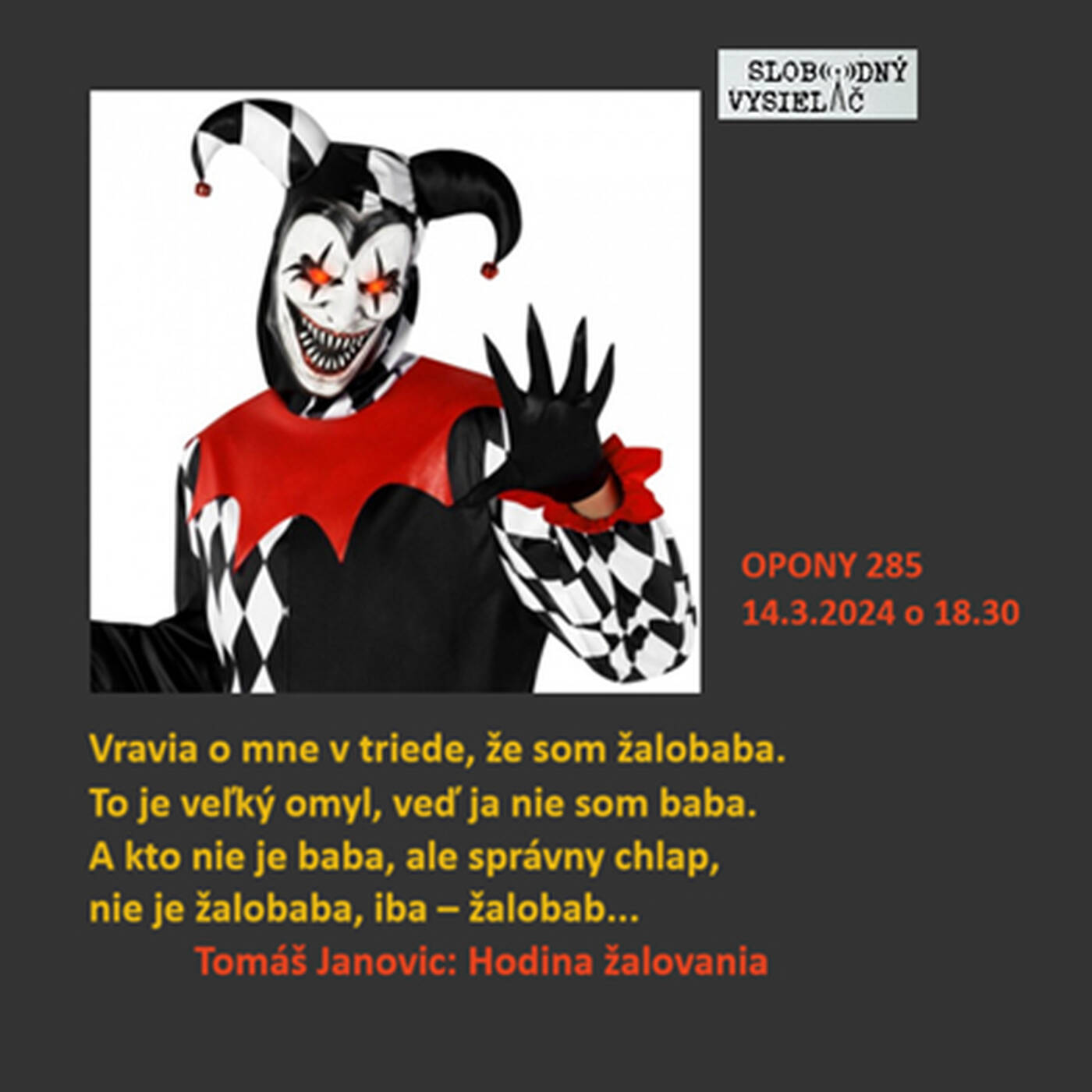 Opony 285 - 2024-03-14 „Udavači“ episode artwork