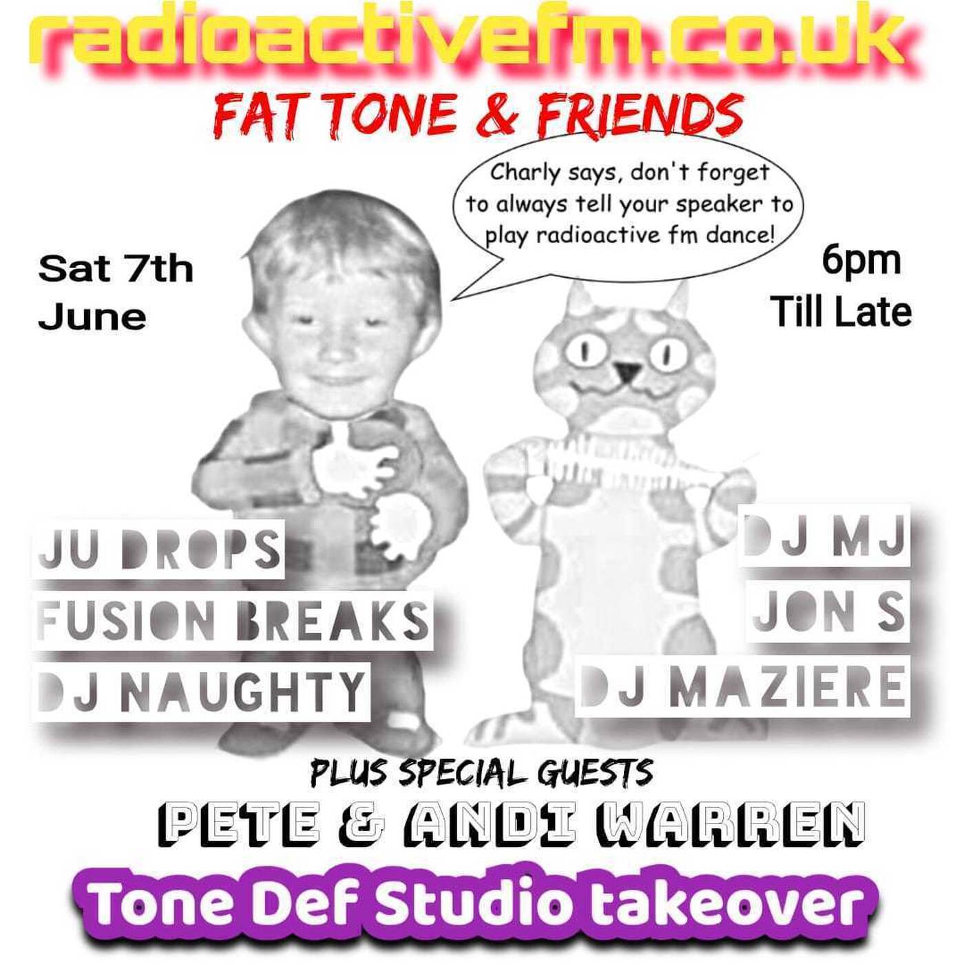 Tone Def Takeover - Fat Tone & Friends 0706