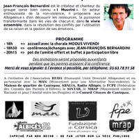 Atout Tarn - Conférence avec Jean François Bernardini autour de la non-violence. by Radio Albigés