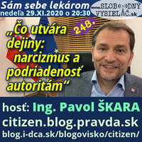 Sám sebe lekárom 248 - 2020-11-29 „Čo utvára dejiny : narcizmus a podriadenosť autoritám“ by Slobodný Vysielač