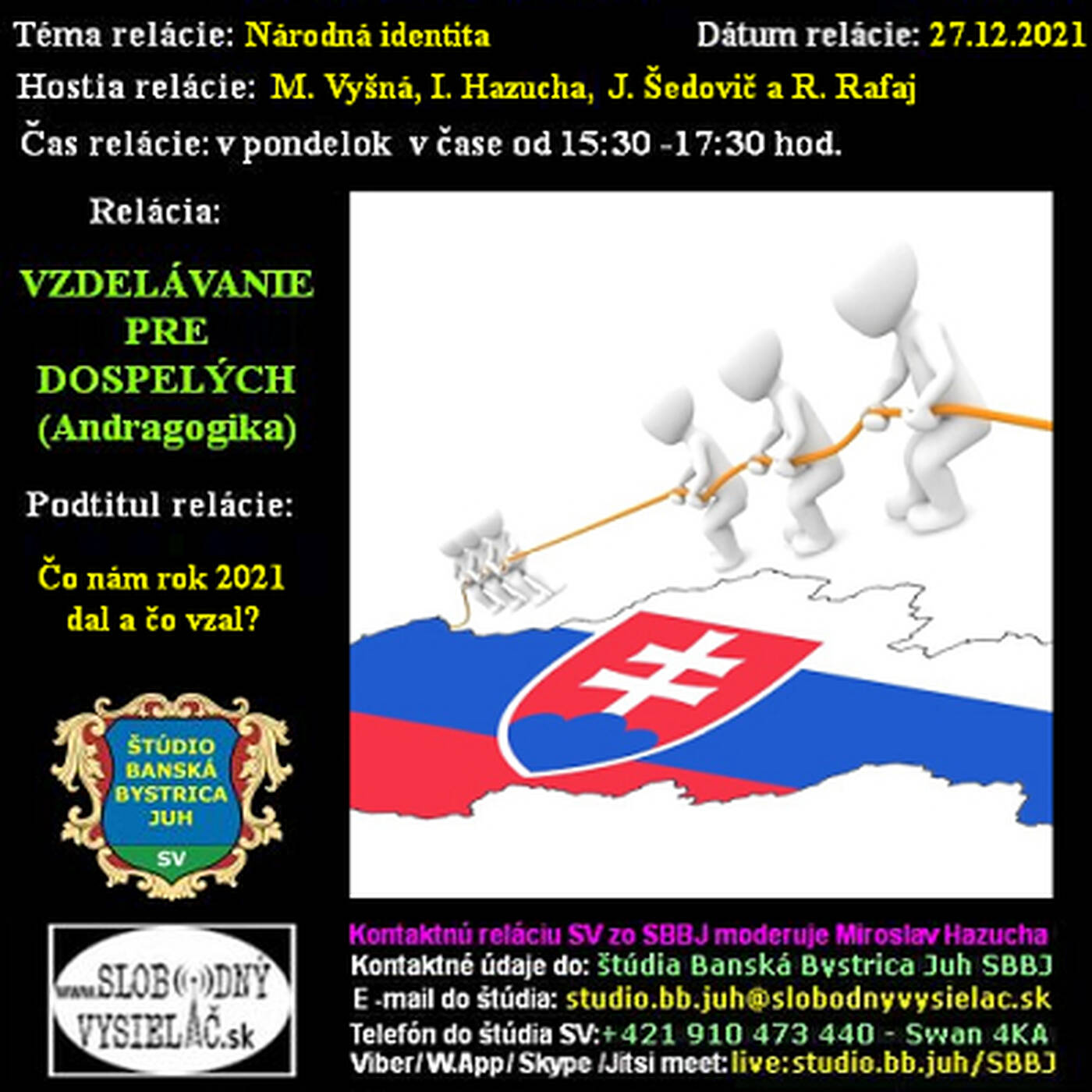 Vzdelávanie pre dospelých 280 - 2021-12-27 Národná identita episode artwork