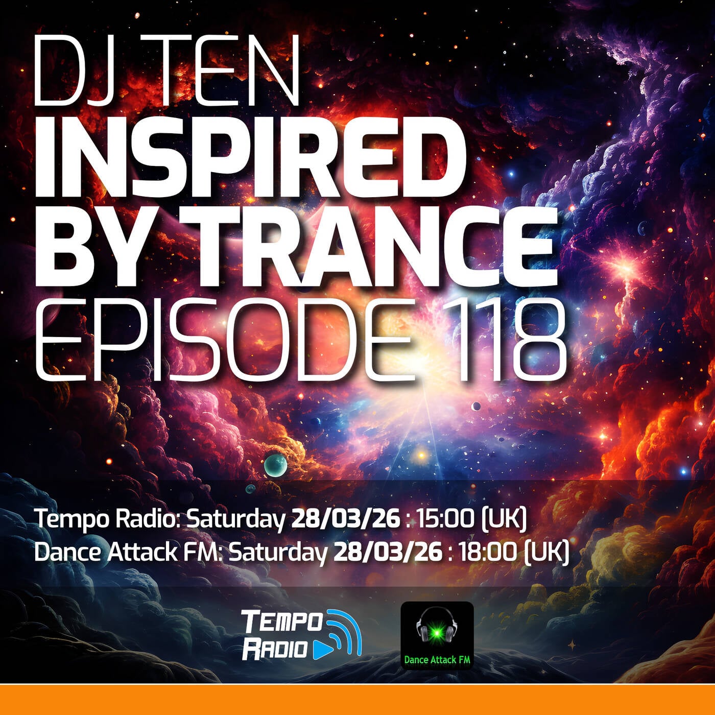 DJ Ten - Inspired By Trance - Episode 118 [Mar 2026]