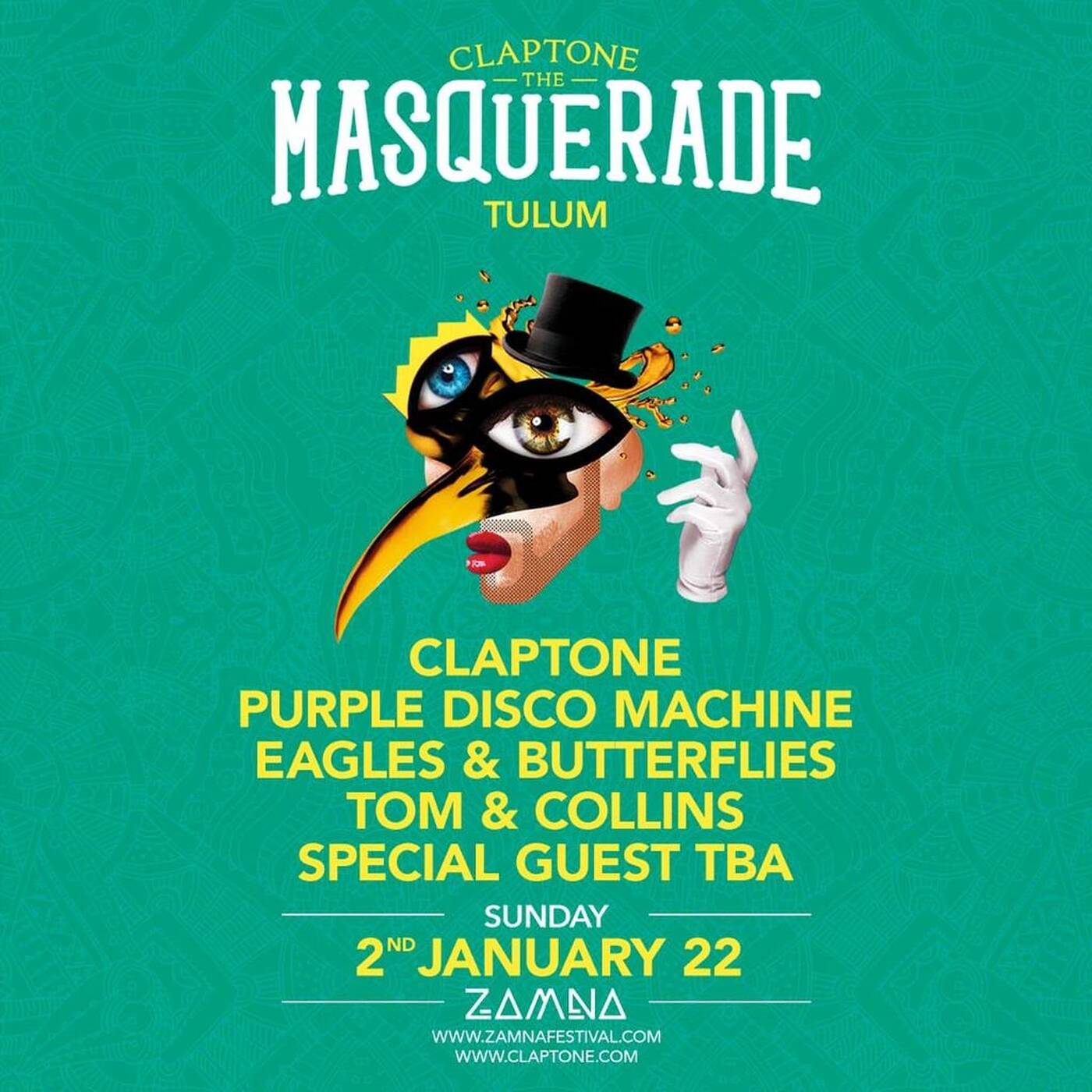 Claptone (Full Set) - Live @ The Masquerade, Zamna Tulum, Mexico - 02.01.2022 episode artwork