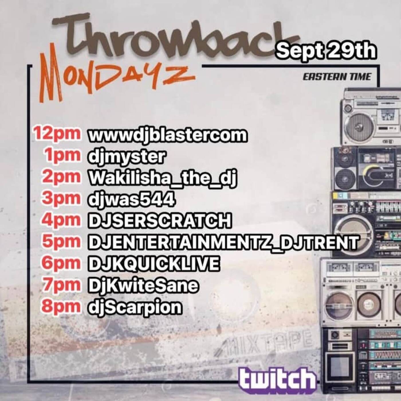 THROWBACKMONDAYZRAIDTRAIN Hosted By @djsird1 6-7PMEST‼️ (SEP 29, 2025) episode artwork