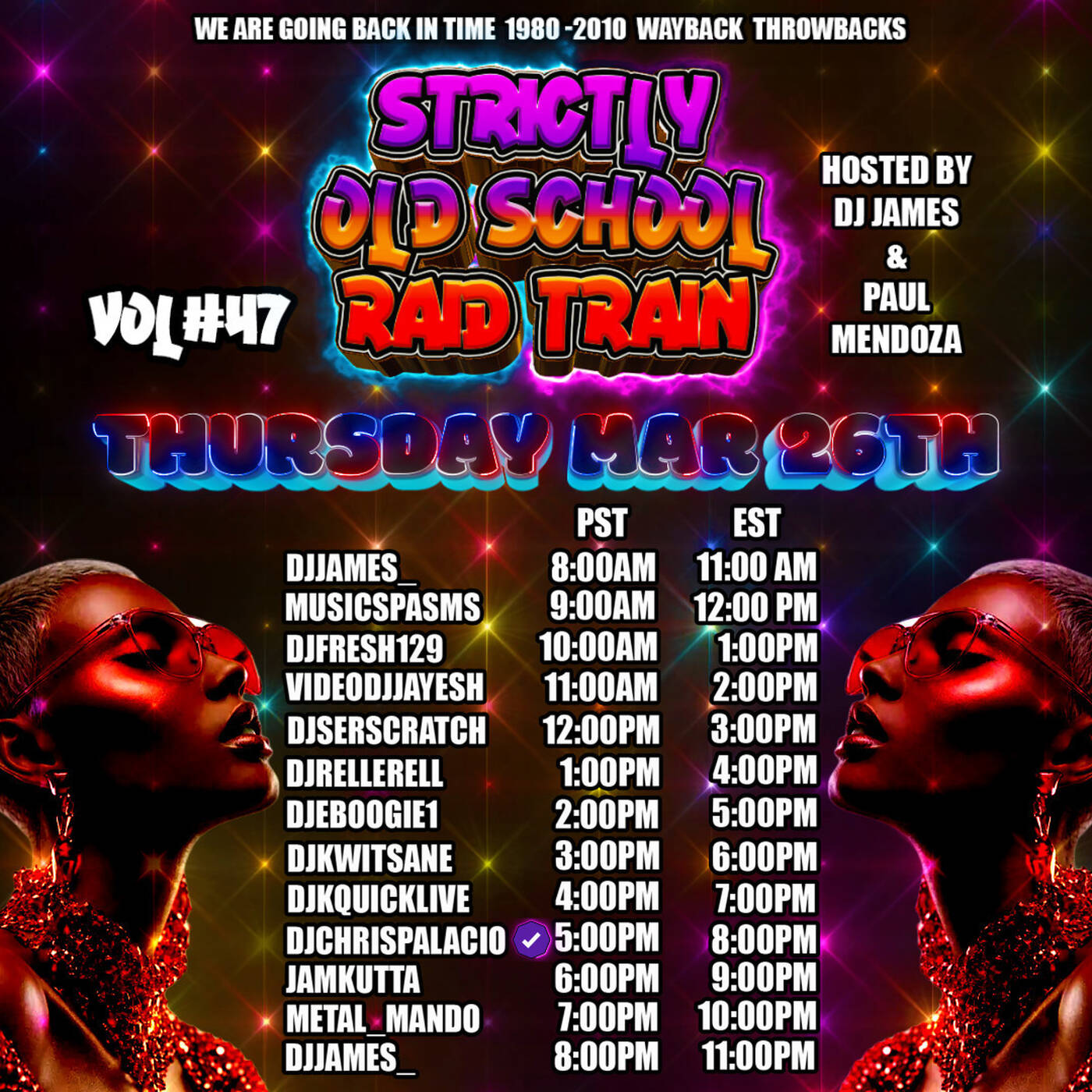 STRICTLY OLD SCHOOLRAIDTRAINVOL.47 Powered By @paulmendoza51 & @DJJames_ 7-8PMEST‼️(MAR 26, 2026) episode artwork
