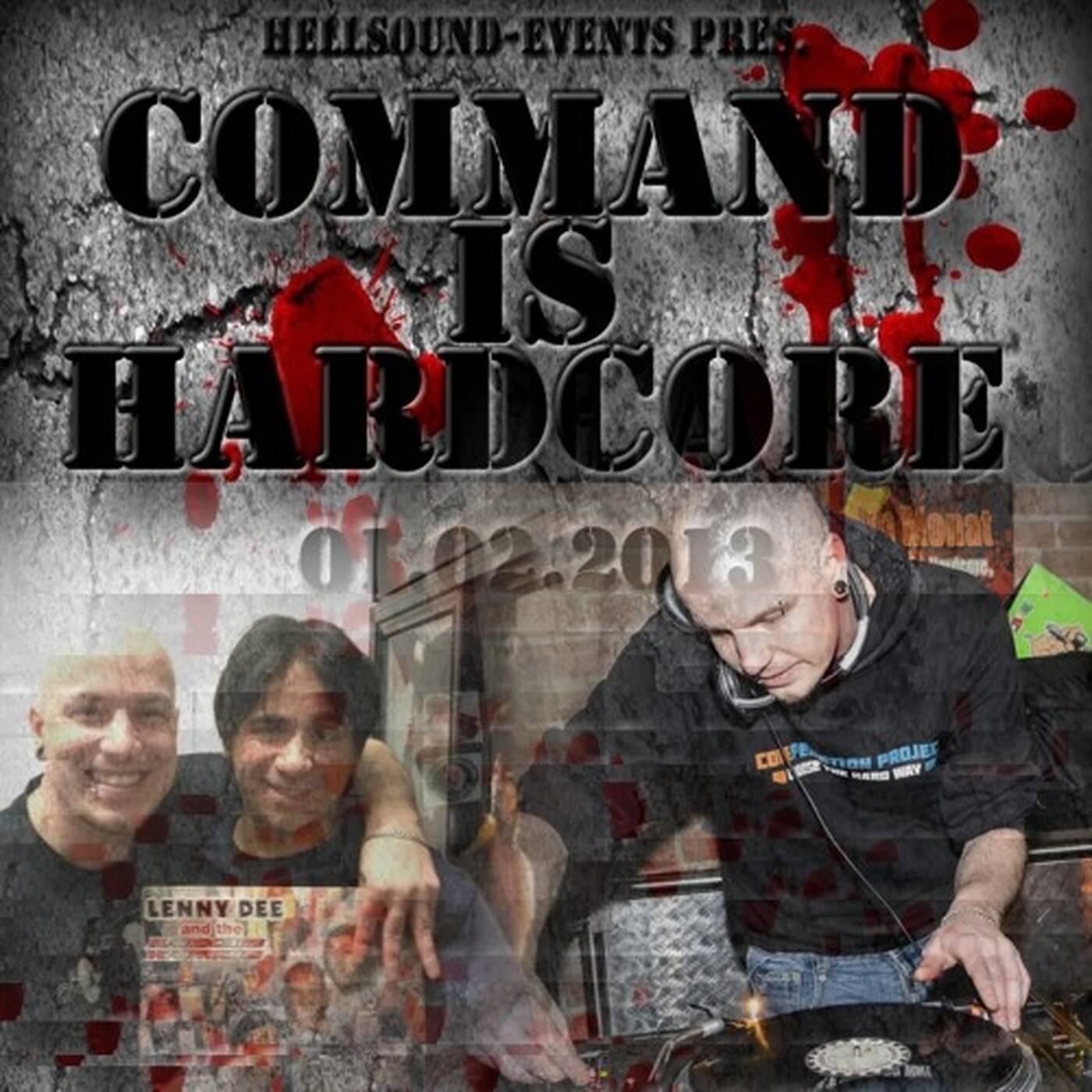 DJ Sacrifice at Command is Hardcore 01.02.2013 Kulttempel Oberhausen [EARLY HARDCORE ONLY VINYL]