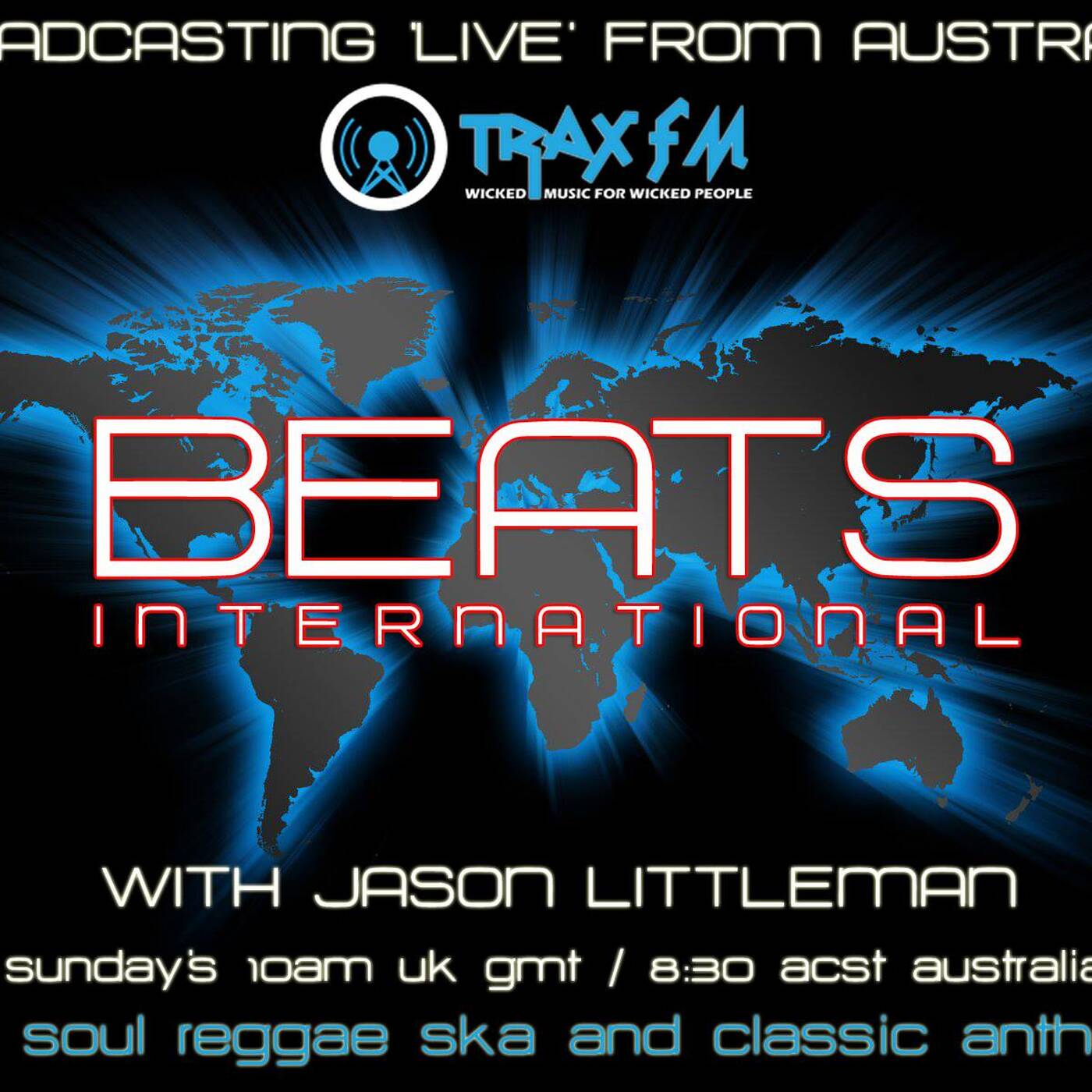DJ Littleman's Beats International Show Replay On www.traxfm.org - 27th February 2022 episode artwork
