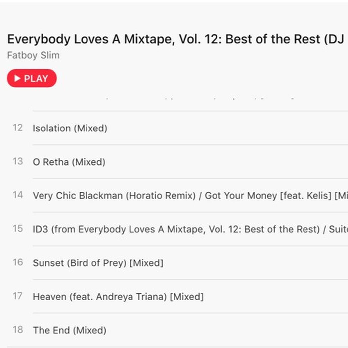 FATBOY SLIM PLAYING ERIC POWELL X VERY CHIC BLACKMAN HORATIO REMIX episode artwork