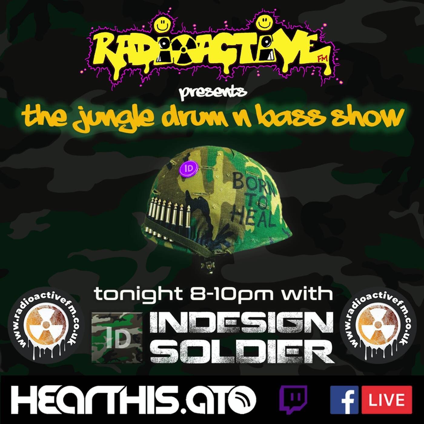 Indesign Soldier | The Jungle D&B Show | 041022 episode artwork
