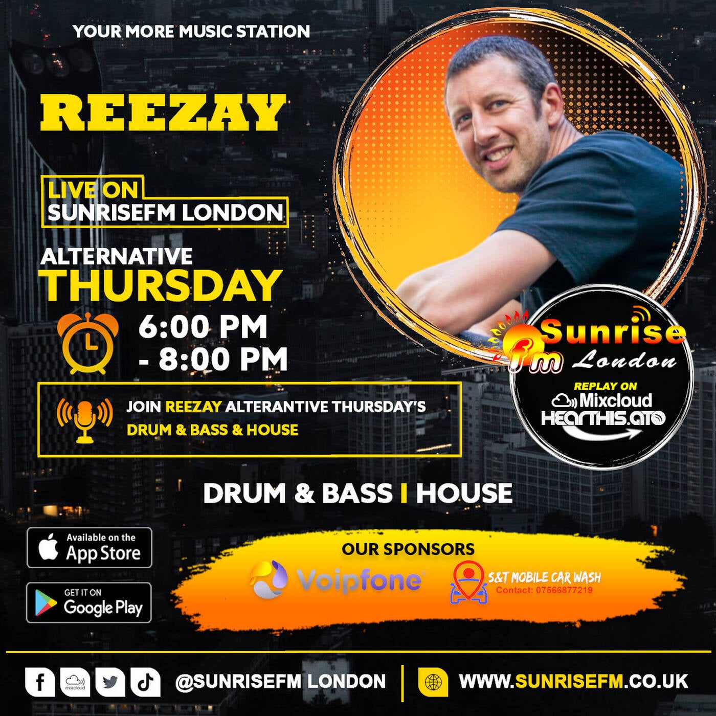 Reezay - Thur 30th July 2026 episode artwork