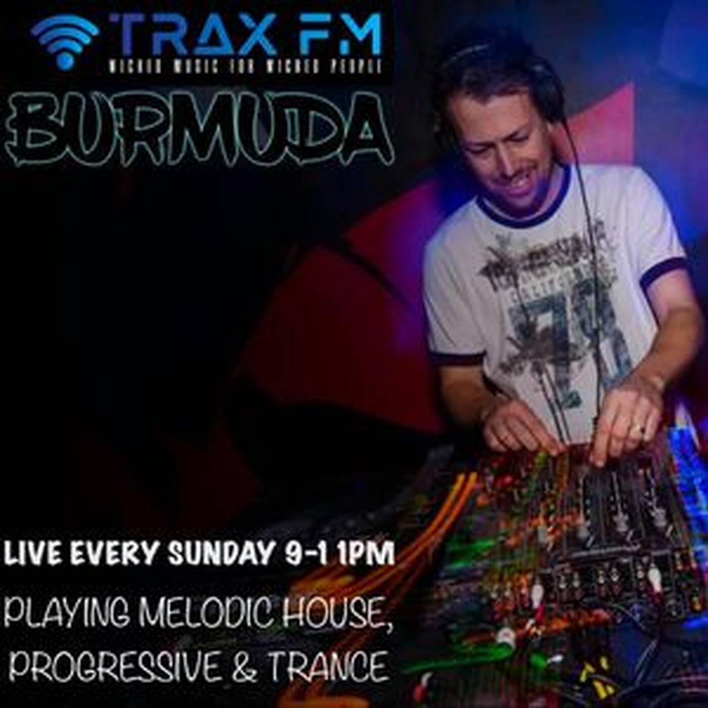 Kev Blundy's Burmuda Show Replay On www.traxfm.org - 13th August 2023 episode artwork