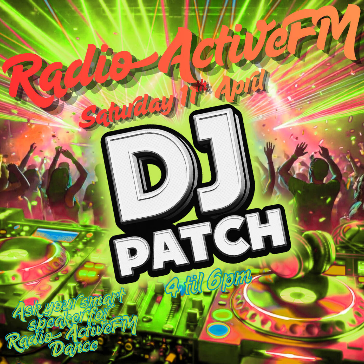 DjPatch - RadioActiveFM - 11th April 2026 episode artwork