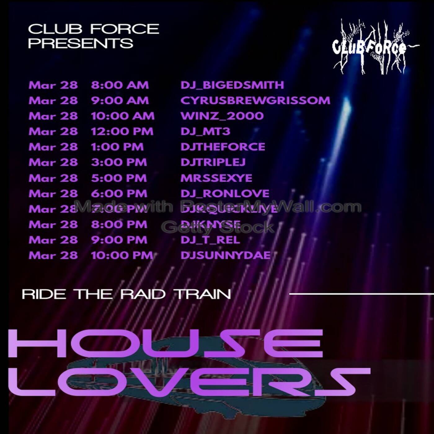 HOUSELOVERSRAIDTRAINHosted By @djtheforce 7-8PMEST‼️ | @djkquicklive IN THE MIX (Mar 28, 2024) episode artwork
