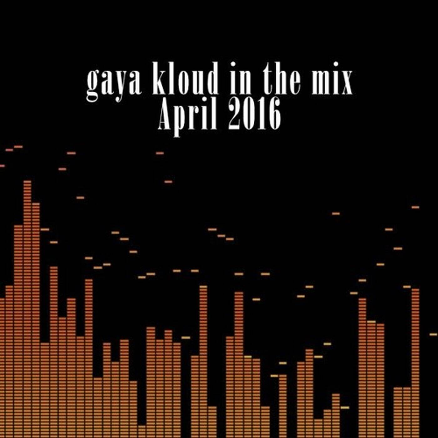 gaya kloud in the mix - April 2016 episode artwork