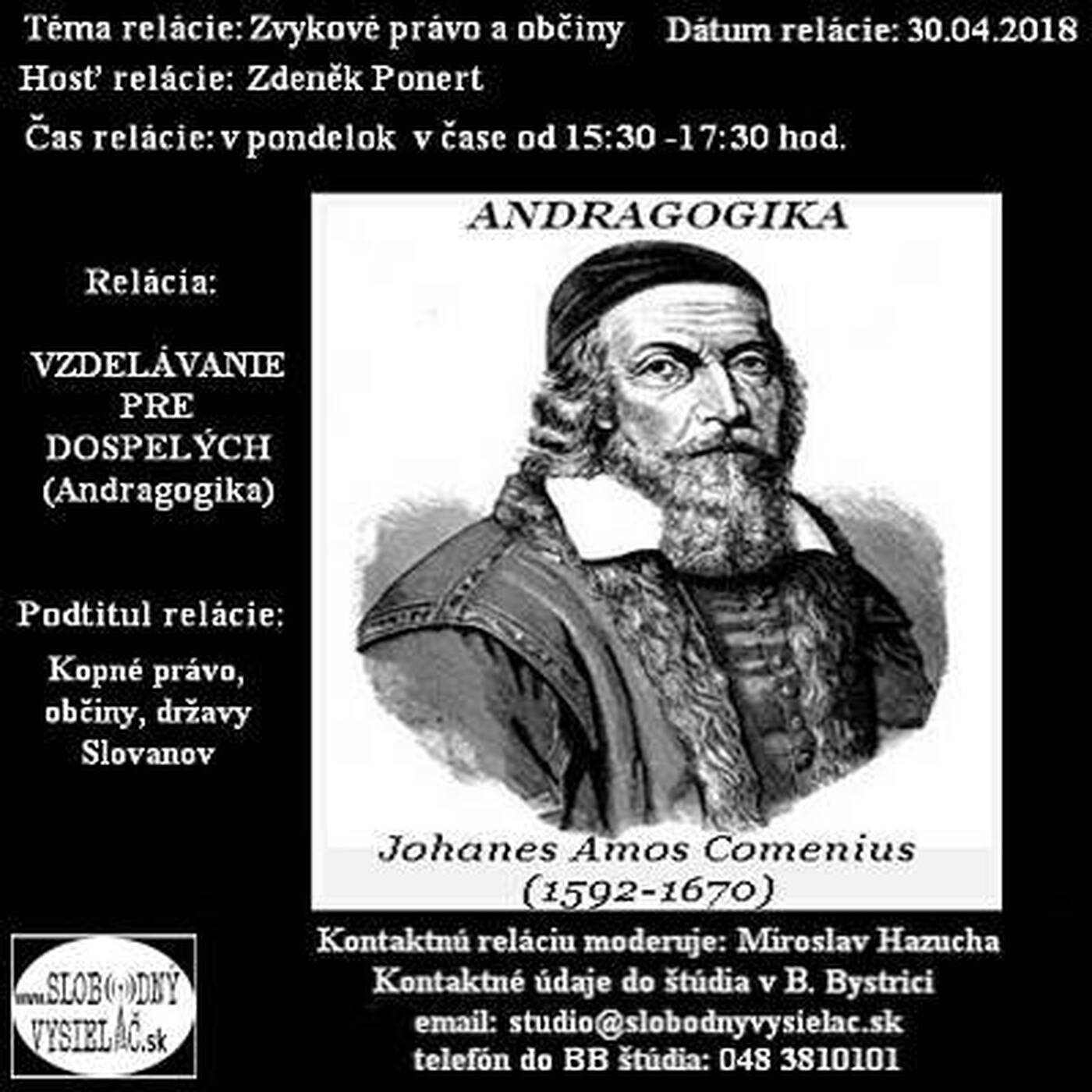 Vzdelávanie pre dospelých 94 - 2018-04-30 Zvykové právo a občiny... episode artwork