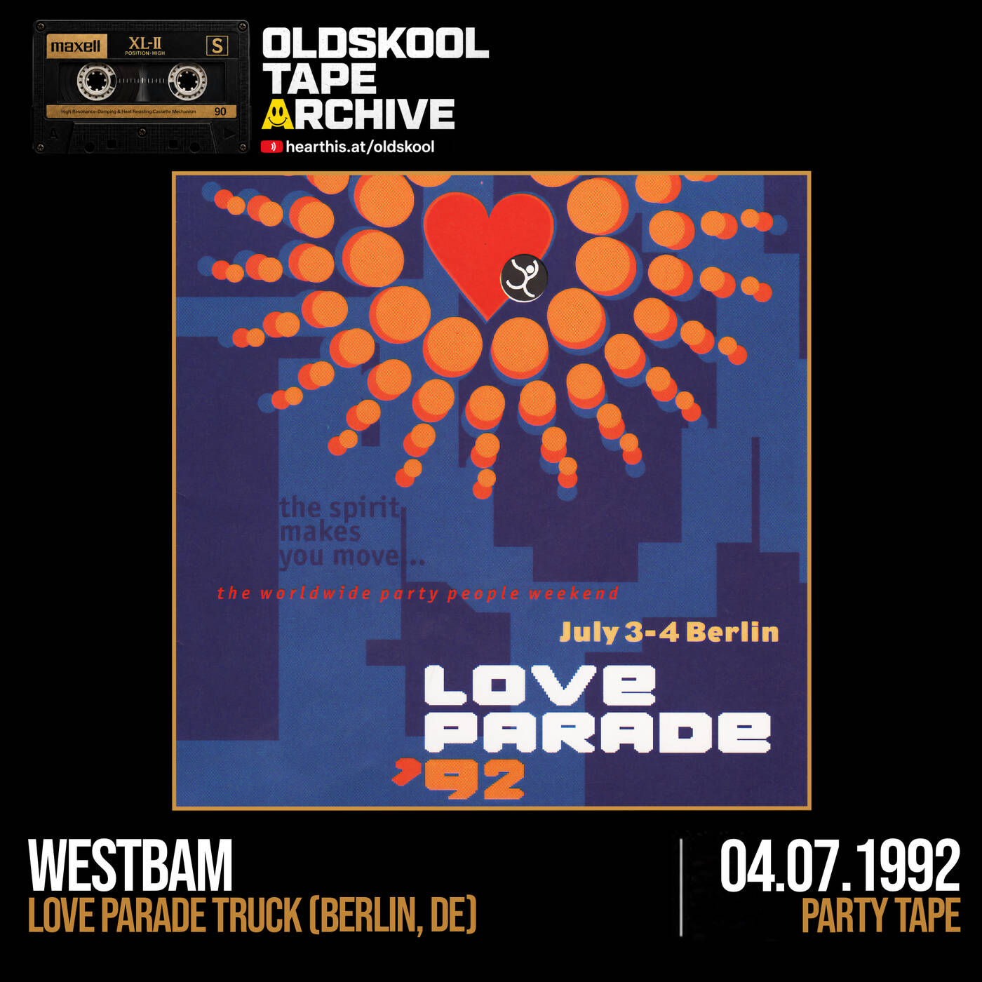 Westbam - Love Parade Truck (Berlin, DE) (04.07.1992) episode artwork