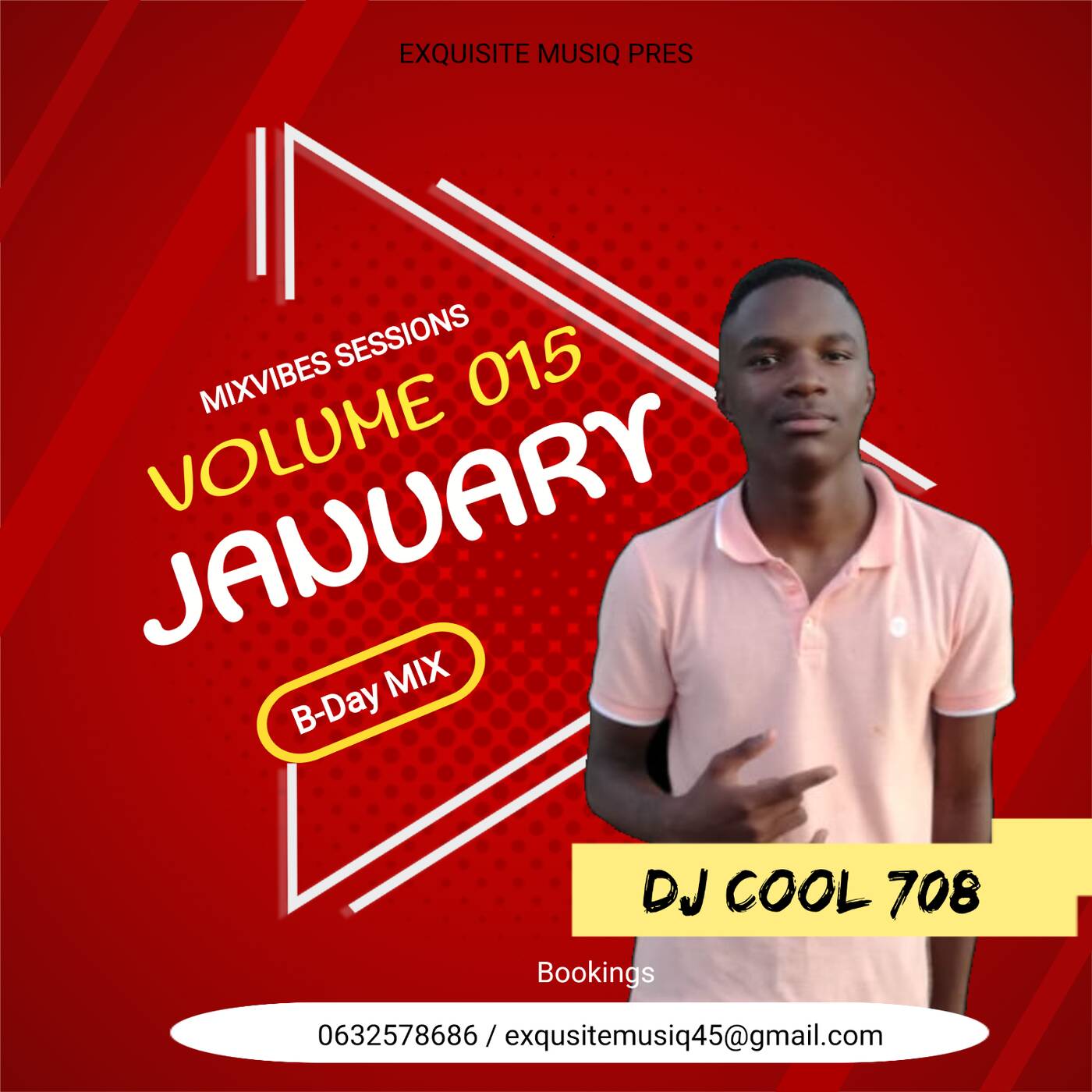 Mixvibes Sessions Vol.015 [Birthday Mix] Mixed & Complied By Dj Cool 708 episode artwork