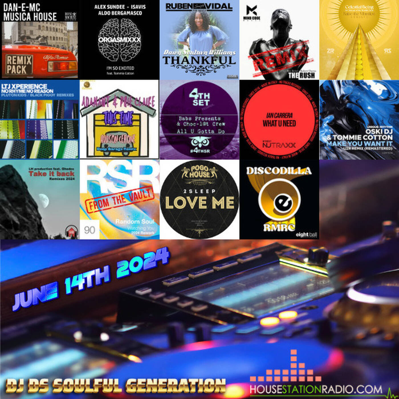 SOULFUL GENERATION BY DJ DS (FR) HOUSESTATION RADIO JUNE 14TH 2024 MASTER.Wav