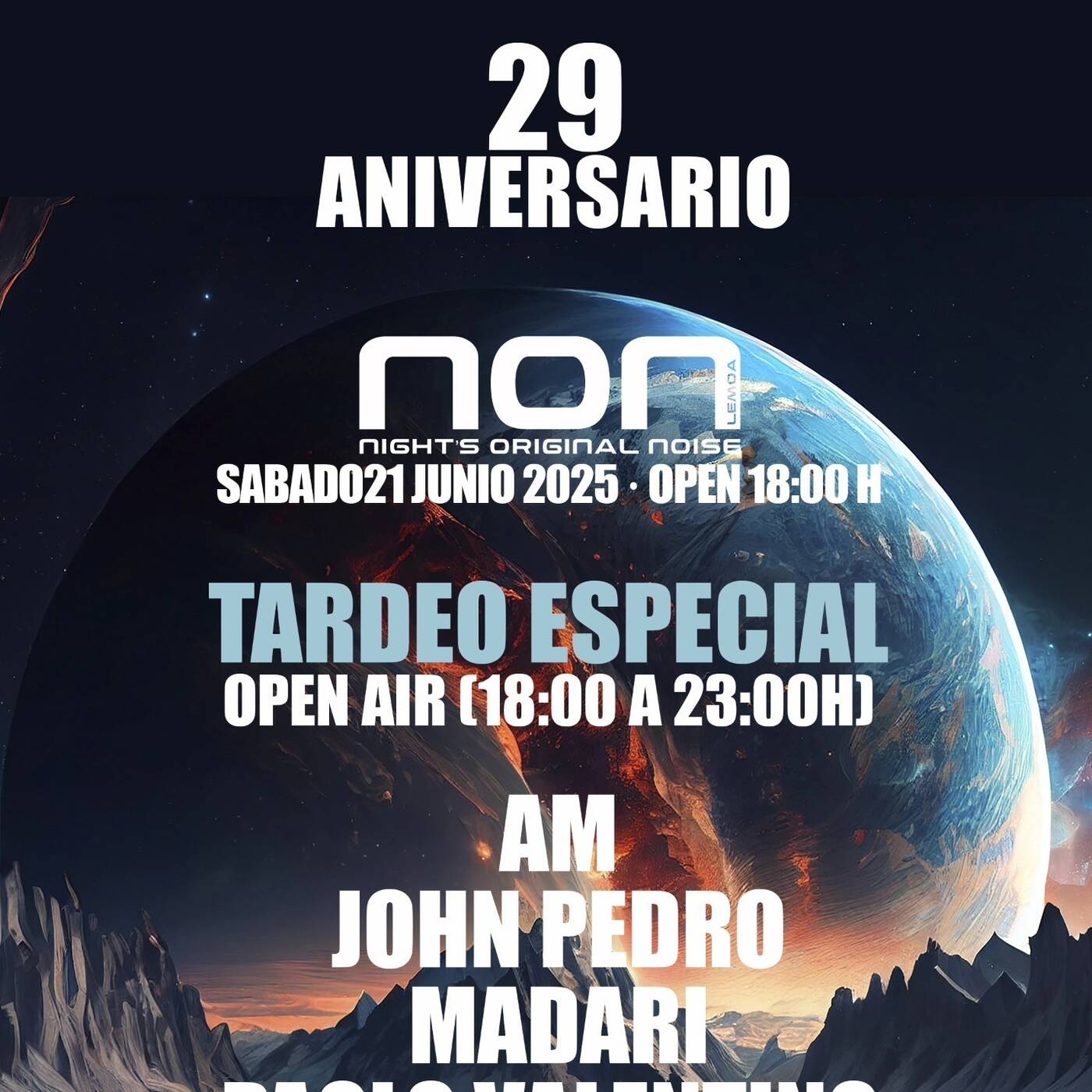 LIVE SET 29th ANNIVERSARY NON THE CLUB / LEMOA SPAIN / SET OPEN AIR (21/06/25) episode artwork