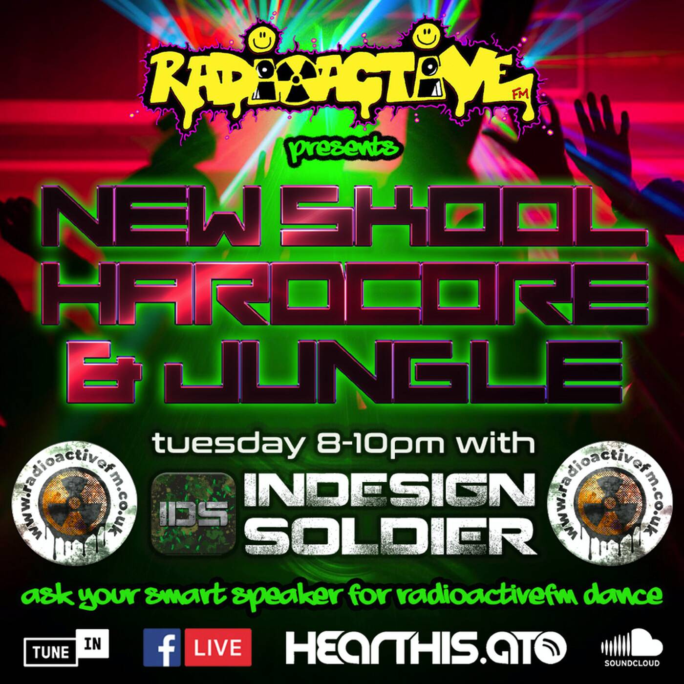 Indesign Soldier | New Skool Hardcore & Jungle Show | 300424