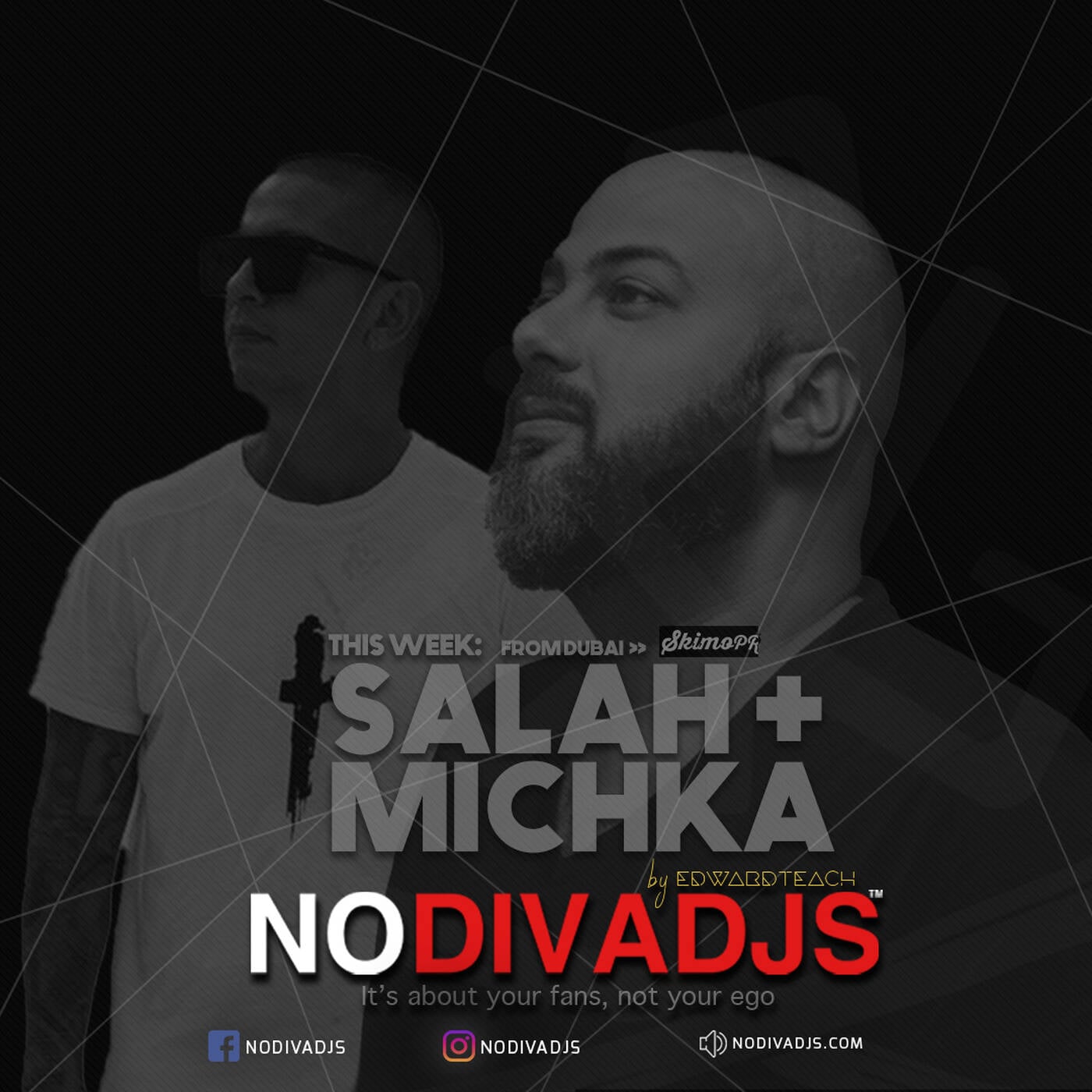 13 NODIVADJS by Edwardteach - S4E12+1 - Michka + Salah - Skimo PR Night
