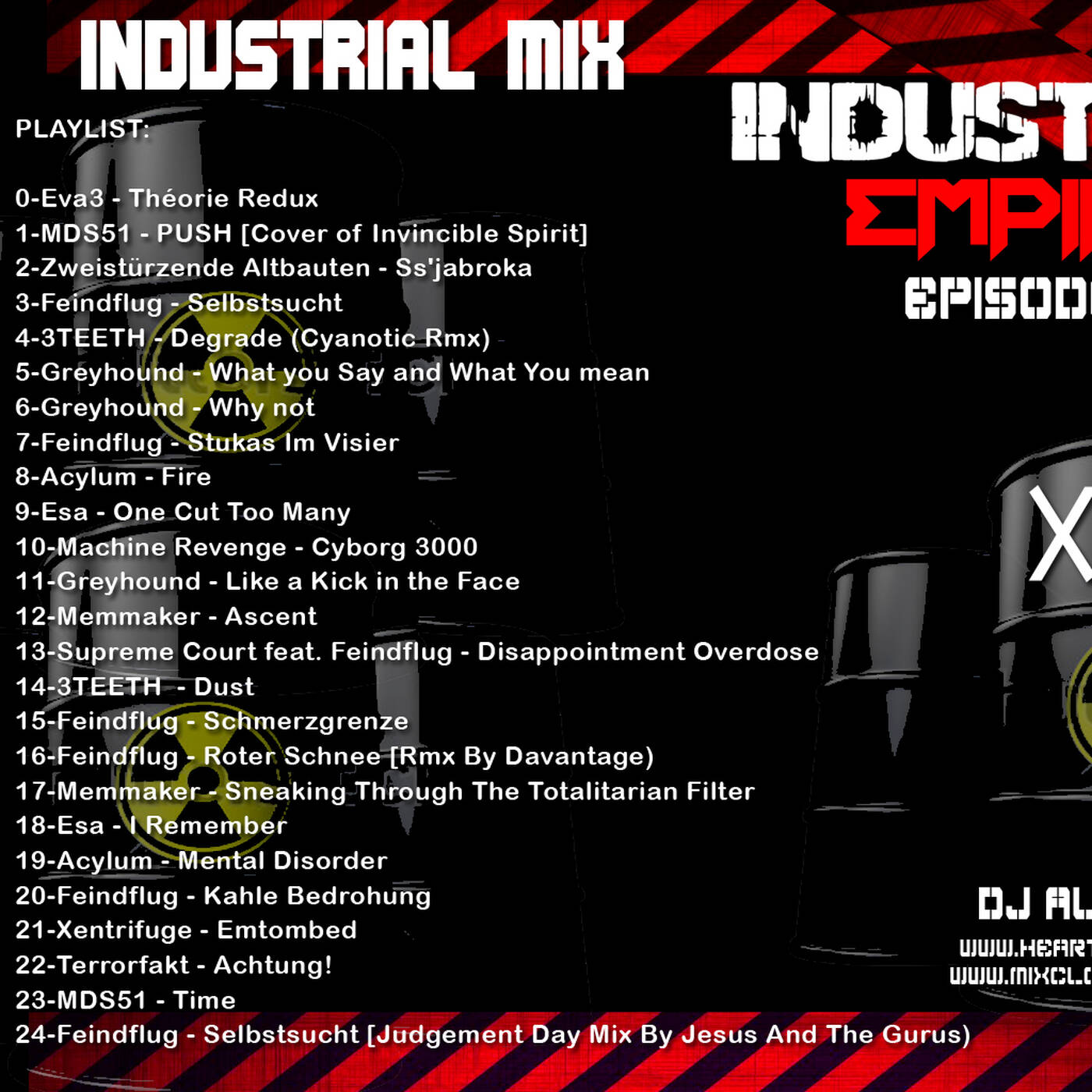 Dj Alex Strunz @ Industrial Empire XLII - INDUSTRIAL MIX - (EPISODE 42) - 18-09-2021 episode artwork