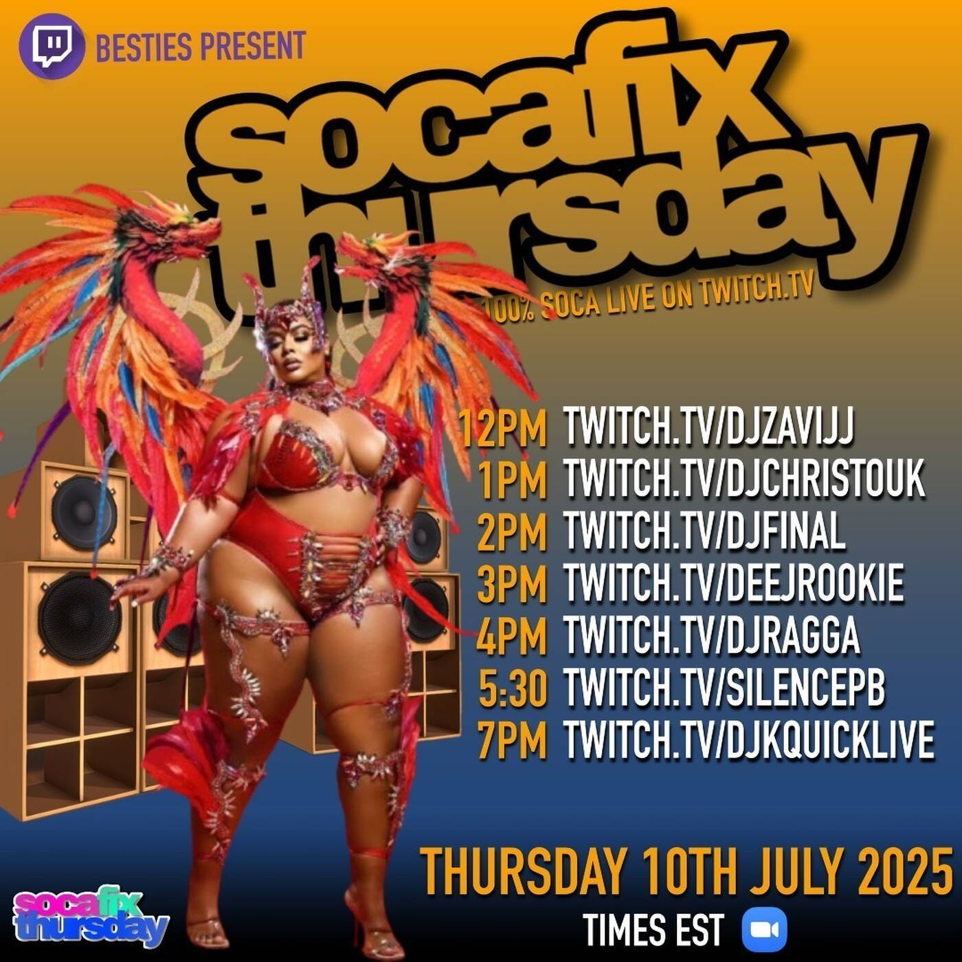 SOCAFIXTHURSDAYRAIDTRAIN Hosted By BESTIES 7-8PMEST‼️(JULY 10, 2025) episode artwork