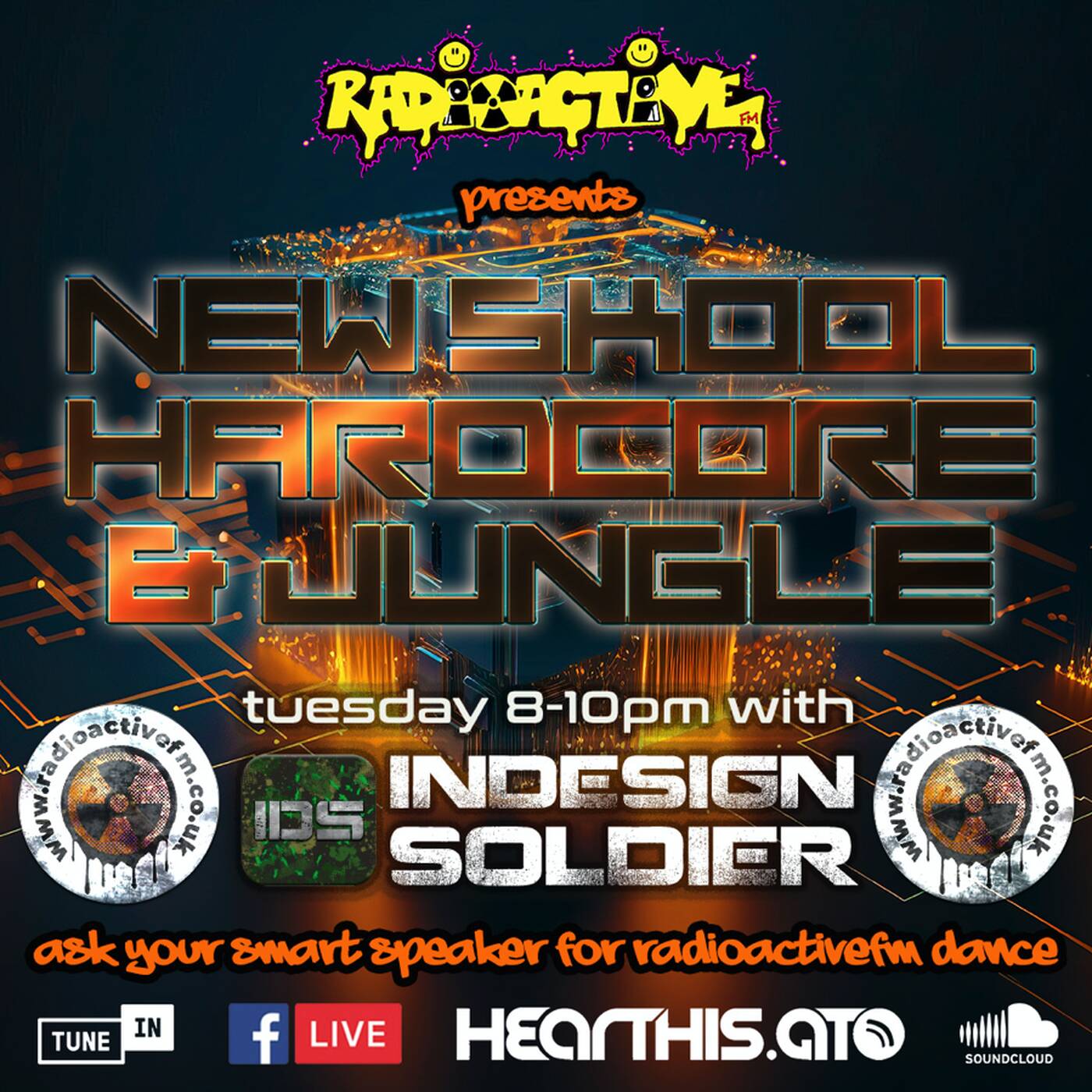 Indesign Soldier | The New Skool Hardcore & Jungle Show  | 280524 episode artwork