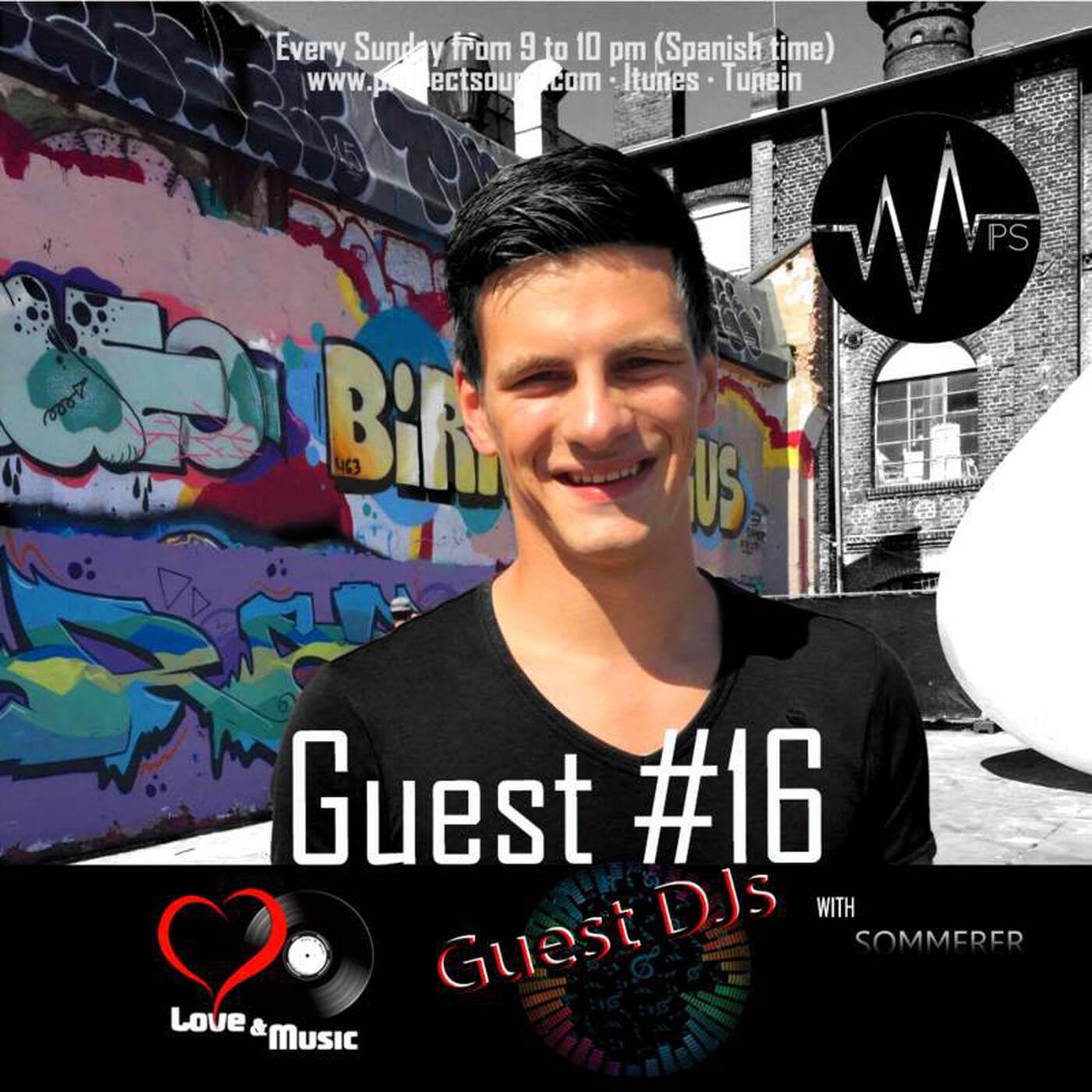 GUEST DJs - 016 - SOMMERER- 04-09-2017 (proyectsound.com) episode artwork