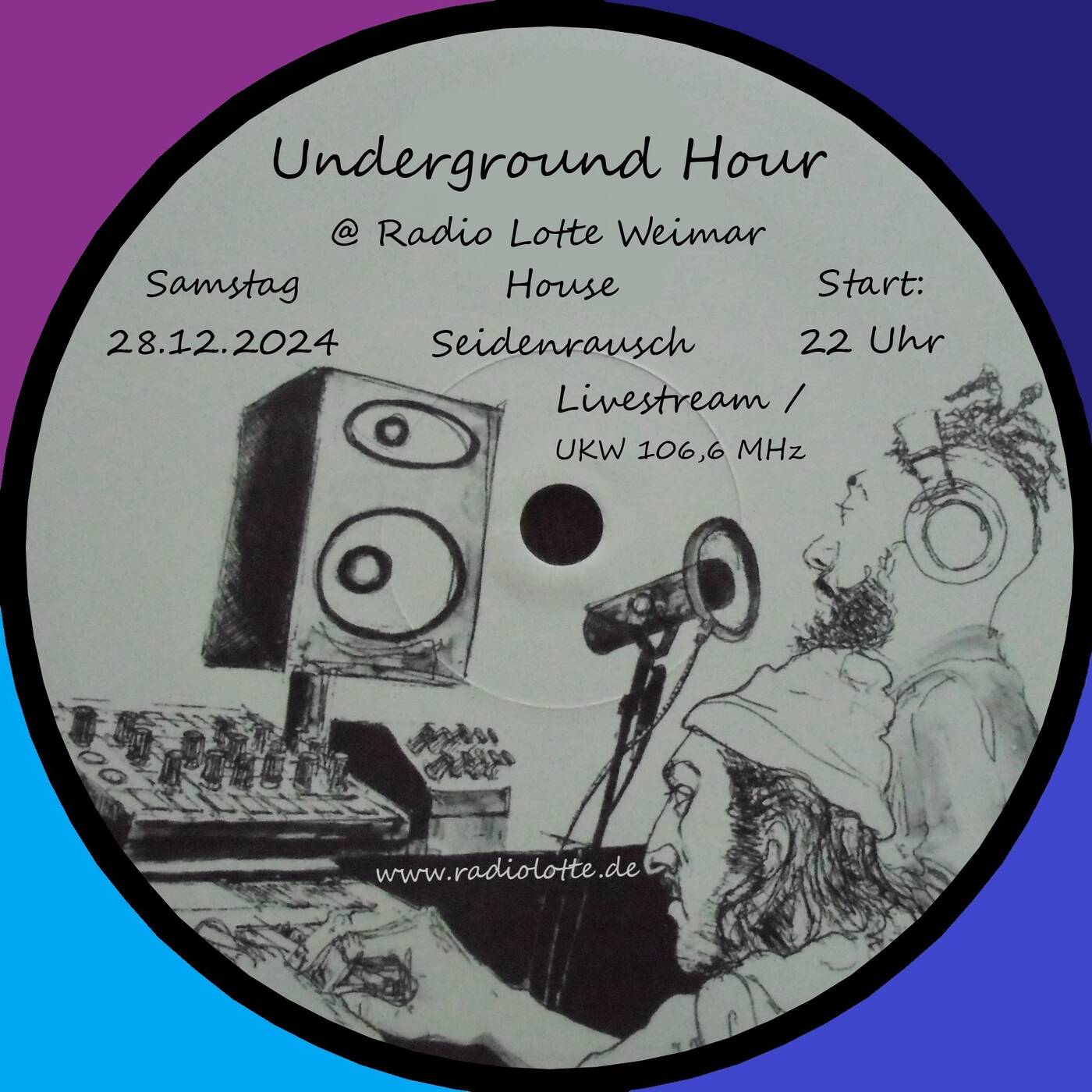 Underground Hour 2024-12-28 Radio Lotte Weimar #3 episode artwork