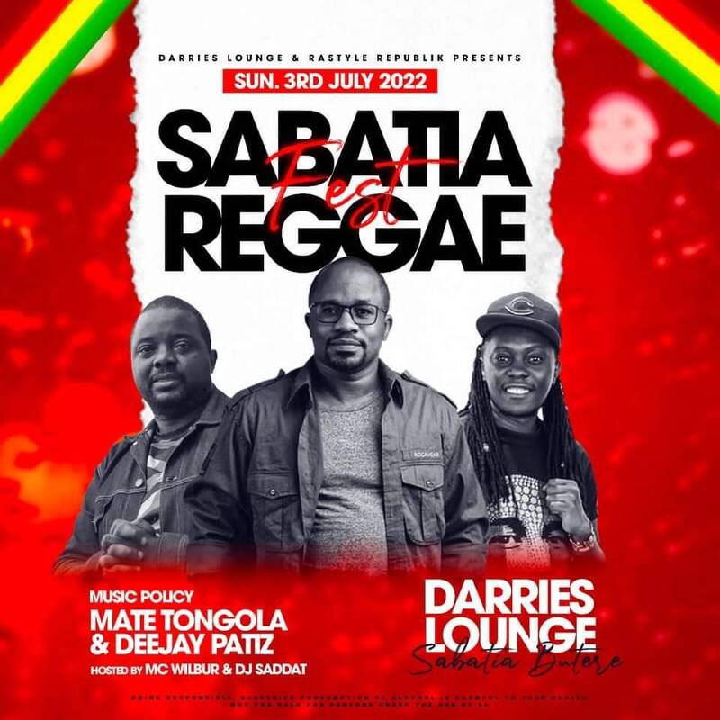 SABATIA REGGAE FEST - DJ PATIZ, TONGOLA MATE & MC WILBUR