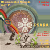 'Solar Flair' by Psara @ Rhizomorphic Nomads Party, May 11th, 2024 by Psara
