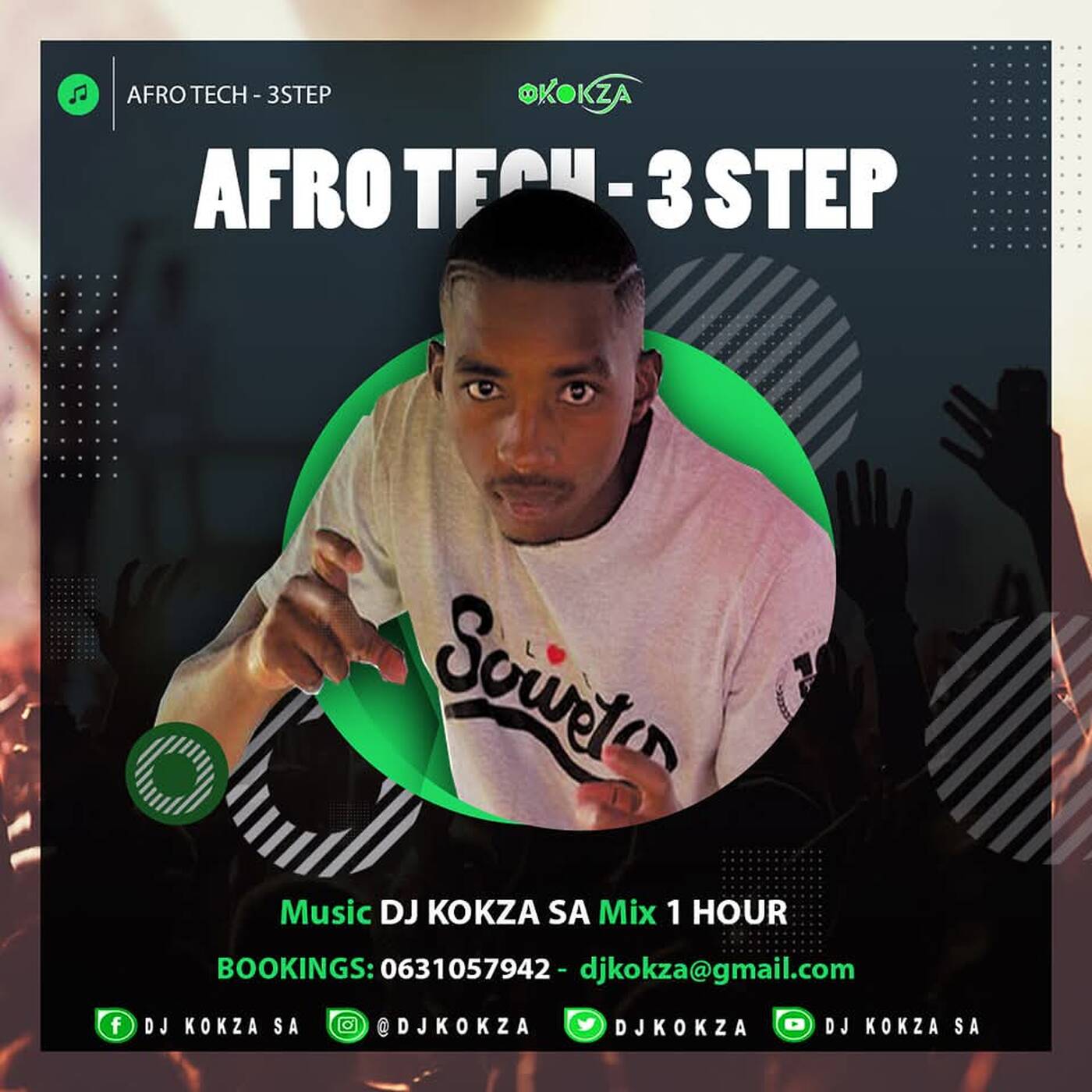 DJ KOKZA SA - Afro Tech 3Step eps1 Mix