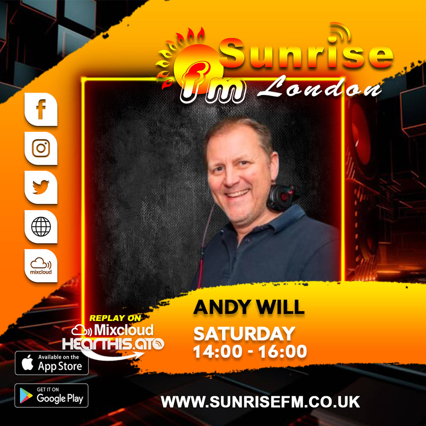 Andy Will - Sat 18th Oct 2025 episode artwork