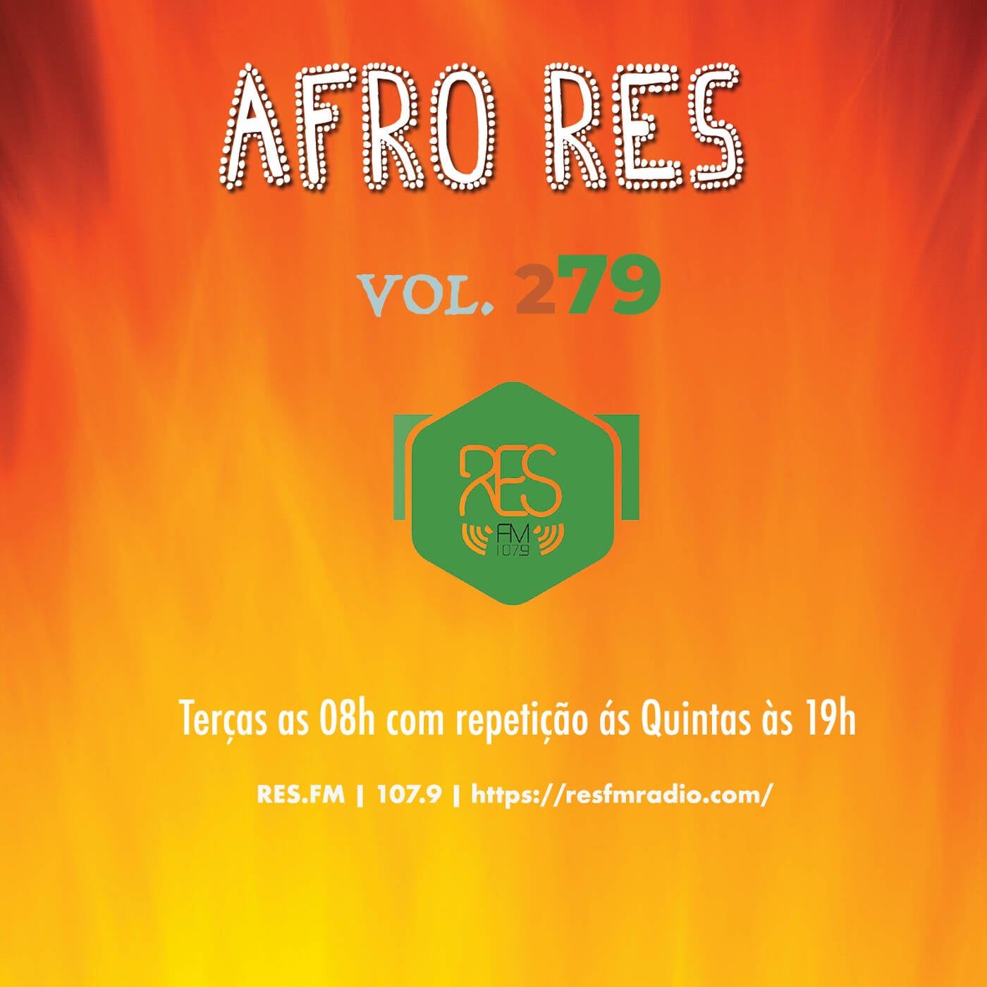 Play AFRO RES - AFRICANGROOVE RADIO SHOW 279 - RES FM 107.9 FM (PORTUGAL)