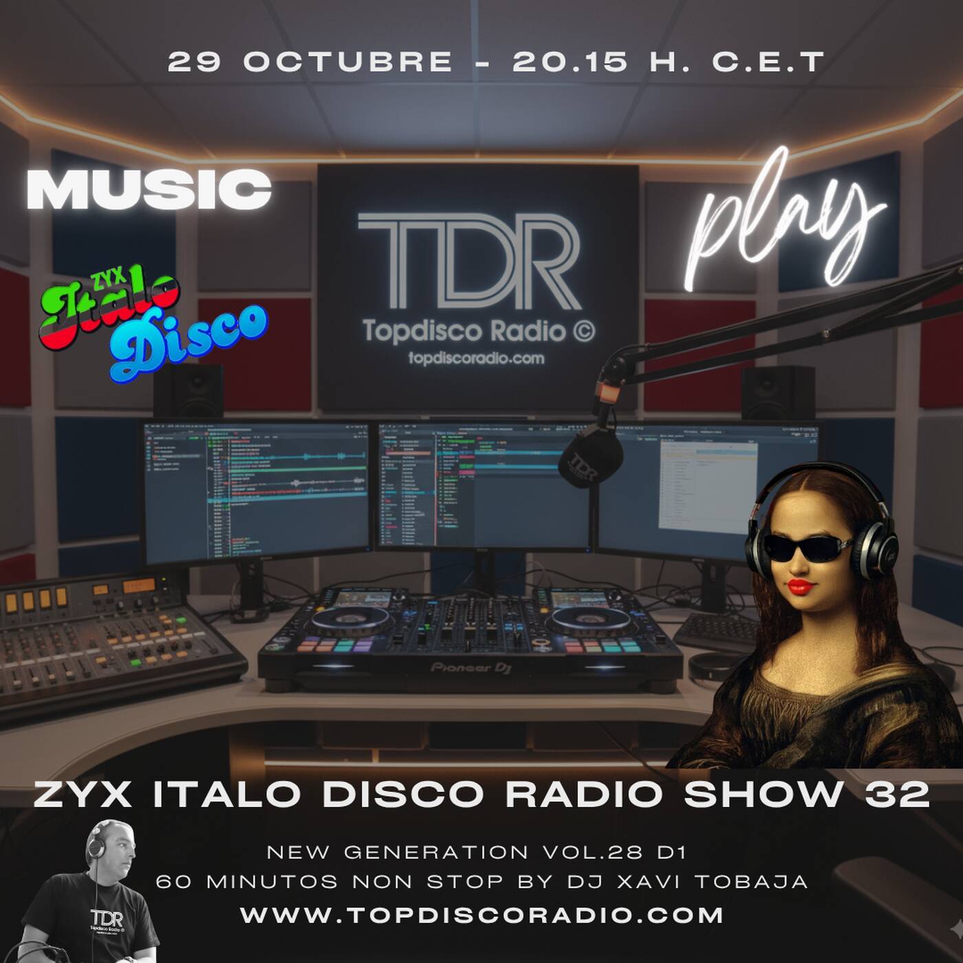 Music Play Programa 287 ZYX Italo Disco Radio Show 32 episode artwork