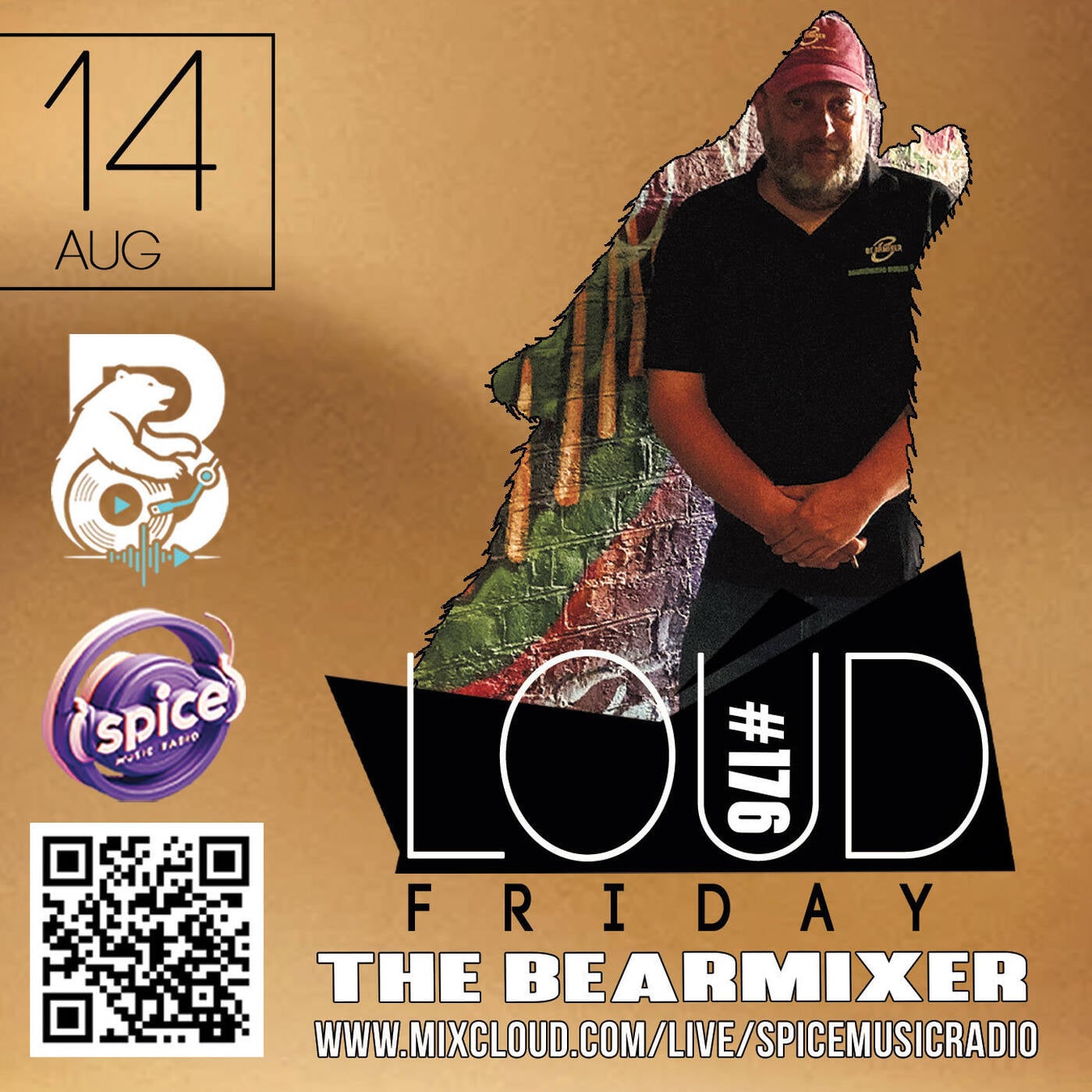 Spice Music Radio "Loud Friday #176" 14th August 2026 episode artwork