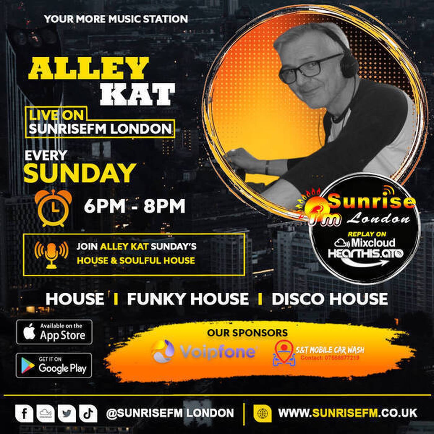 Alley Kat - Sun 23rd Aug 2026 episode artwork