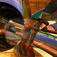 Horns In Space by Sumthin Brown