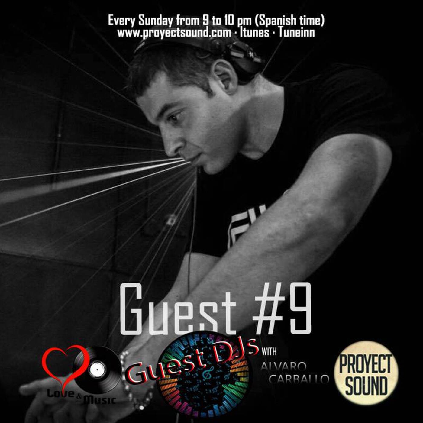 GUEST DJs - 009 - ALVARO CARBALLO - 13-11-2016 (proyectsound.com) episode artwork
