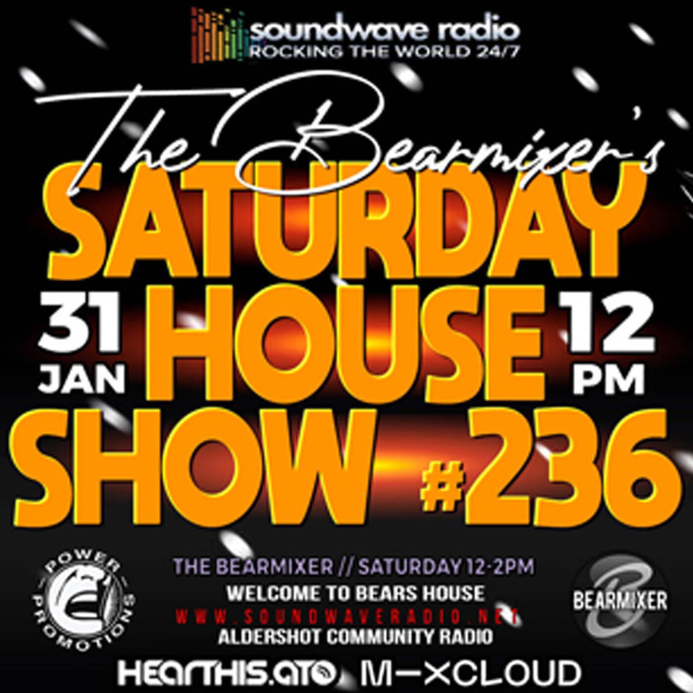 Soundwave Radio Saturday House Show #236 - 31st January 2026 episode artwork