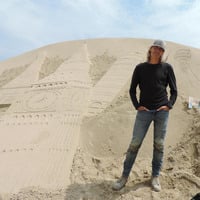 CHRIS GUINTO - Sculptor - Sand &amp; Clay - Haeundae Sand Festival - Baltimore - [ USA ] by Radio X Interviews
